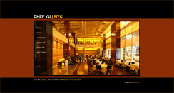 Desktop Screenshot of chefyu-nyc.com