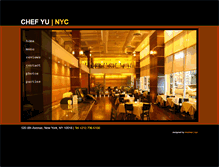 Tablet Screenshot of chefyu-nyc.com